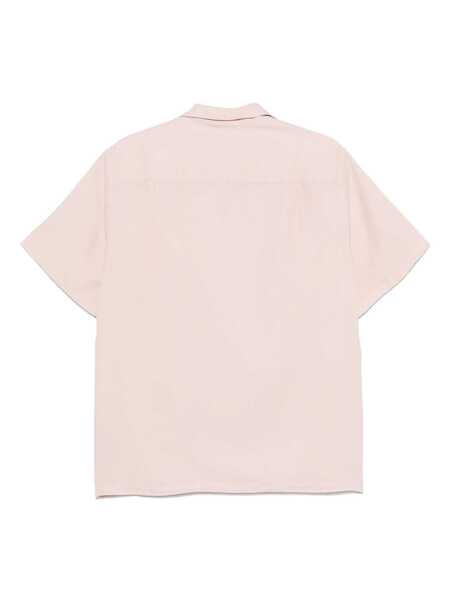 Camasi PORTUGUESE FLANNEL Portuguese Flannel Dogtown Bowling Shirt LIGHT PINK Barbati (BM 17319438) 2