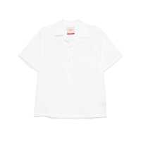 Camasi Portuguese Flannel Seersucker Bowling Shirt Barbati