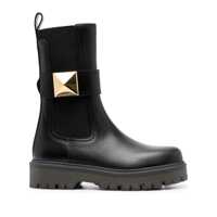 Bocanci Valentino Garavani One Stud Leather Chelsea Boots Femei