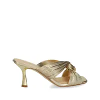 Sandale Michael Kors Metallic Leather Mule Femei