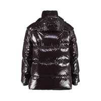 Geci Bottega Veneta Dama - Geci de iarna Bottega Veneta Bottega Veneta Glossy Nylon Down Jacket BROWN Femei (BM 17320701) - B-mall.ro