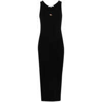 Rochii Maison Kitsuné Ribbed Midi Dress Femei