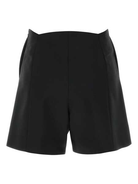 Pantaloni casual Givenchy Givenchy Wool Shorts Black Femei (BM 17322873) 2