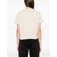 Imbracaminte A.P.C. Dama - Tricouri A.P.C. Annie Beige T-Shirt With Logo Print On The Front In Cotton Woman Beige Femei (BM 17323224) - B-mall.ro