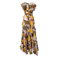 Rochii La DoubleJ Dama - Rochii La DoubleJ La DoubleJ Printed Silk Dress MULTICOLOR Femei (BM 17323383) - B-mall.ro