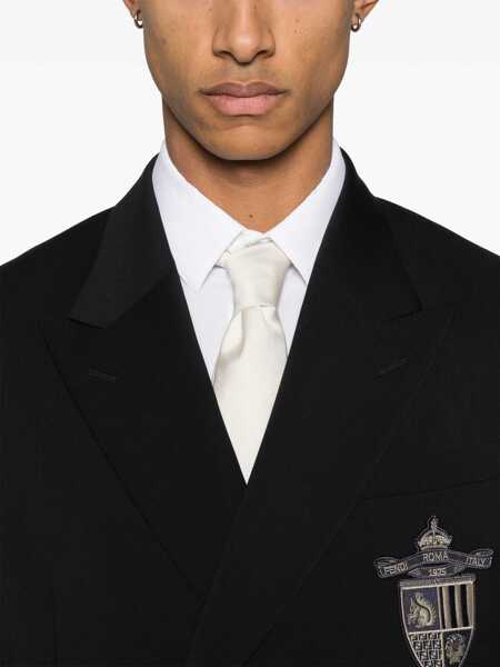 Costume Fendi Fendi Double-Breasted Wool Jacket BLUE Barbati (BM 17324061) 5