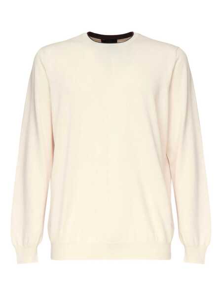 Pulovere Fay Fay  Sweater In Cotton Yarn Beige Barbati (BM 17326101) 1