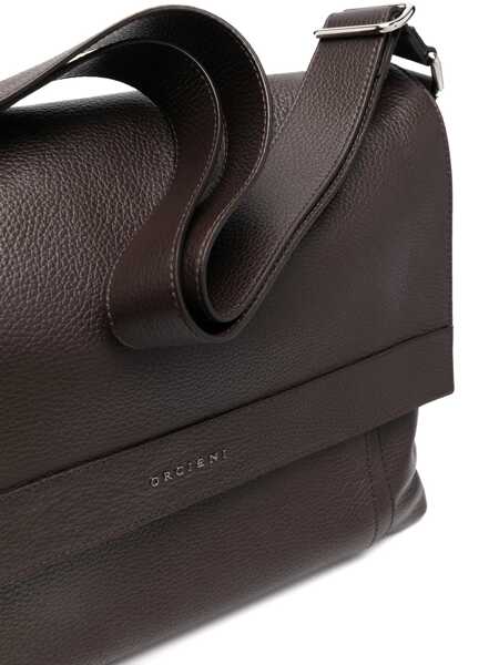Genti de umar Orciani Orciani Micron Messenger Bag In Grained Leather GREEN Barbati (BM 17326350) 4