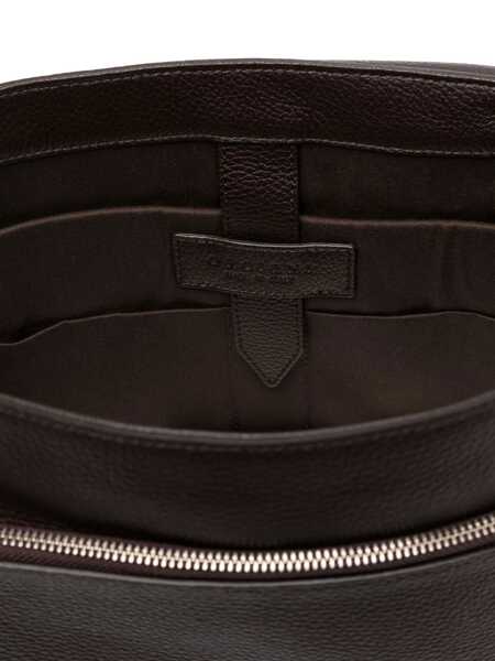 Genti de umar Orciani Orciani Micron Messenger Bag In Grained Leather GREEN Barbati (BM 17326350) 5