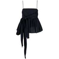 Topuri Cecilie Bahnsen Cotton Top With Bow Femei