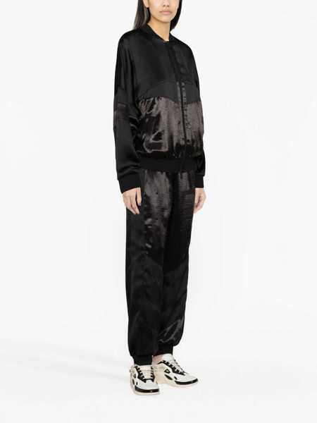 Geci DSQUARED2 DSQUARED2 Techno Fabric Sweatshirt Black Femei (BM 17327046) 3