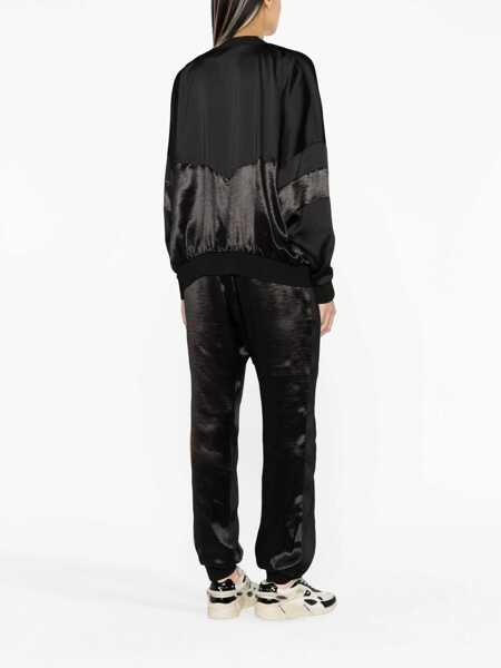 Geci DSQUARED2 DSQUARED2 Techno Fabric Sweatshirt Black Femei (BM 17327046) 4