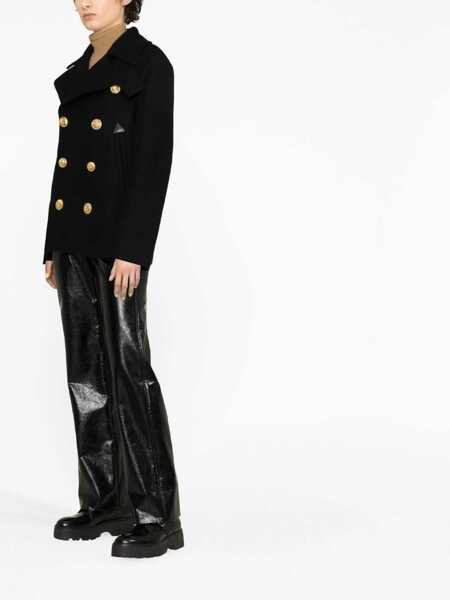 Geci DSQUARED2 DSQUARED2 Wool Blend Peacoat Black Femei (BM 17327049) 3