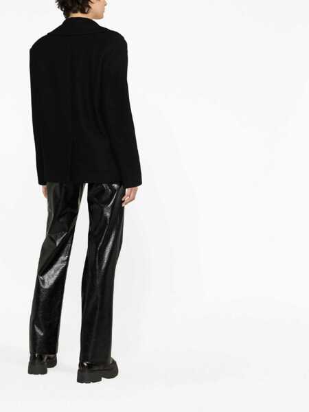 Geci DSQUARED2 DSQUARED2 Wool Blend Peacoat Black Femei (BM 17327049) 4