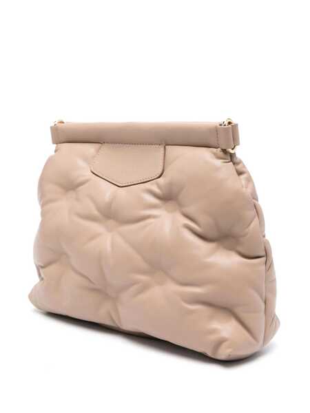 Genti de mana Maison Margiela Maison Margiela Quilted Leather Handbag Beige Femei (BM 17327073) 3