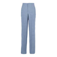 Pantaloni casual 'Colorado' Light Blue Pants With Maxi Pocket Applied On The Back In Fabric Woman Femei