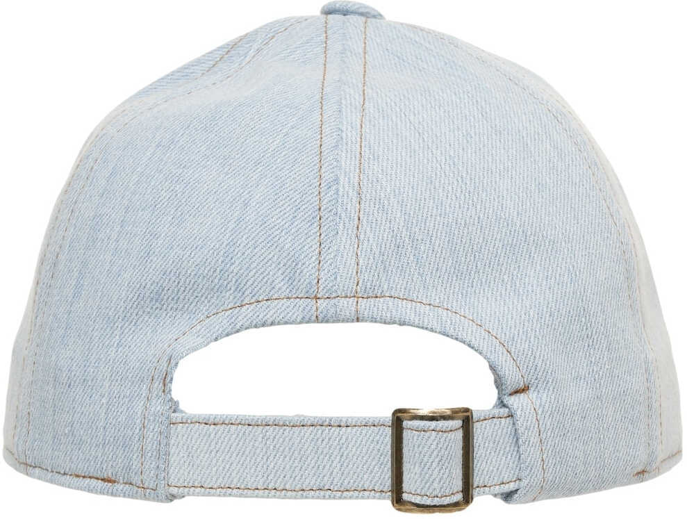 Sepci Dondup Baseball cap with logo embroidery Blue Barbati (BM 17328271) 4