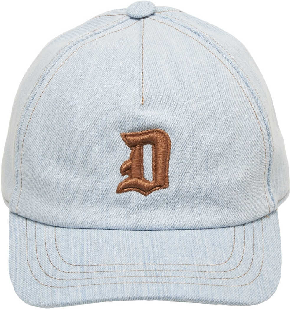 Sepci Dondup Baseball cap with logo embroidery Blue Barbati (BM 17328271) 1