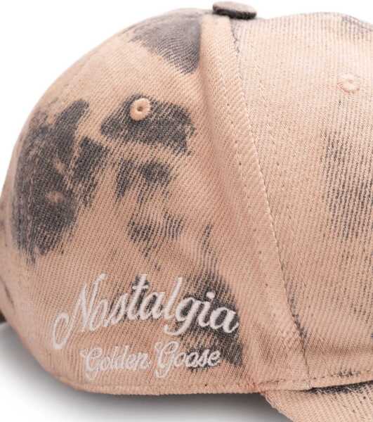 Sepci Golden Goose Baseball cap with logo embroidery Brown Barbati (BM 17328277) 4