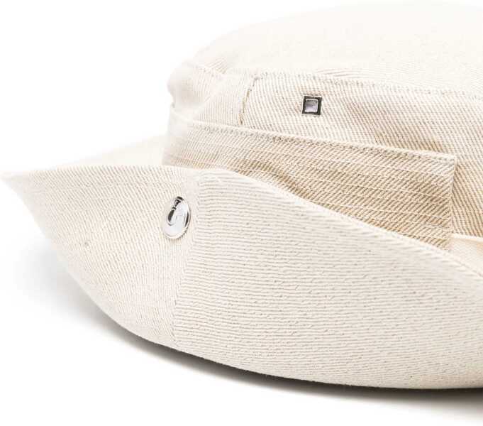Sepci JACQUEMUS Le Bob De-Nimes Bucket Hat IVORY Femei (BM 17328406) 2