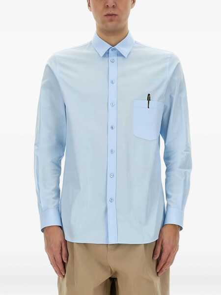 Camasi casual Moschino Office Inspiration Shirt BABY BLUE Barbati (BM 17328451) 2