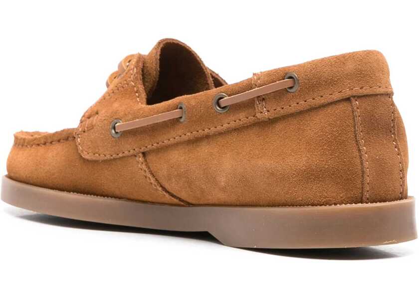 Mocasini Maneb Leather Boat Moccasin BROWN Femei (BM 17328475) 3