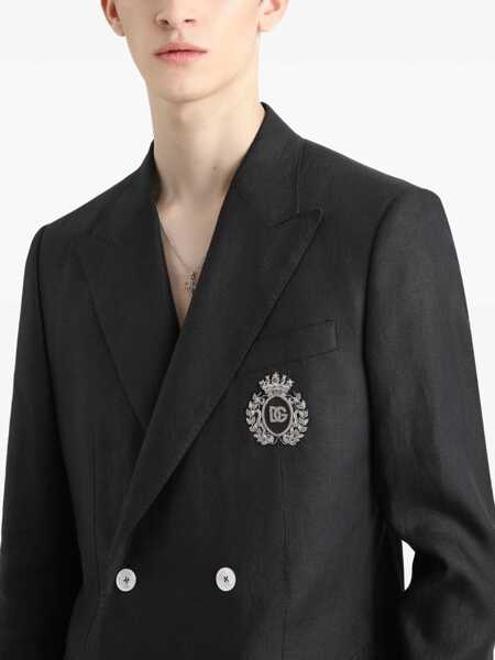 Sacouri Dolce & Gabbana Double-Breasted Jacket BLACK Barbati (BM 17328514) 5