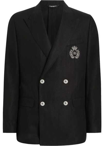 Sacouri Dolce & Gabbana Double-Breasted Jacket BLACK Barbati (BM 17328514) 1