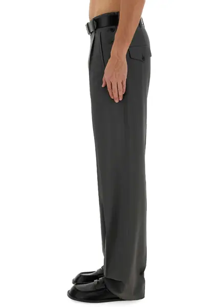 Pantaloni casual Moschino Wool Pants GREY Barbati (BM 17328520) 4