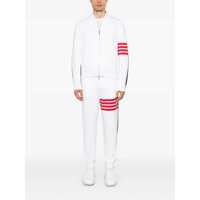 Geci Thom Browne pentru Barbati - Bomber jacket Thom Browne Thom Browne Bomber Jacket WHITE Barbati (BM 17330385) - B-mall.ro