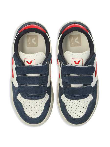 Sneakers VEJA SMALL V-10 LEATH PUREPEKINNAUTICO SNEAKERS Multicolor Fete (BM 17330928) 4