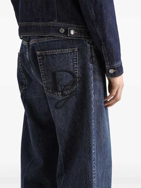 Blugi drepti Dolce & Gabbana Oversize Jeans BLUE Barbati (BM 17330977) 5