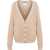 Moschino Organic Cotton Blend Cardigan BEIGE