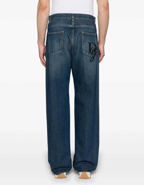 Blugi drepti Dolce & Gabbana Oversize Jeans BLUE Barbati (BM 17331004) 4