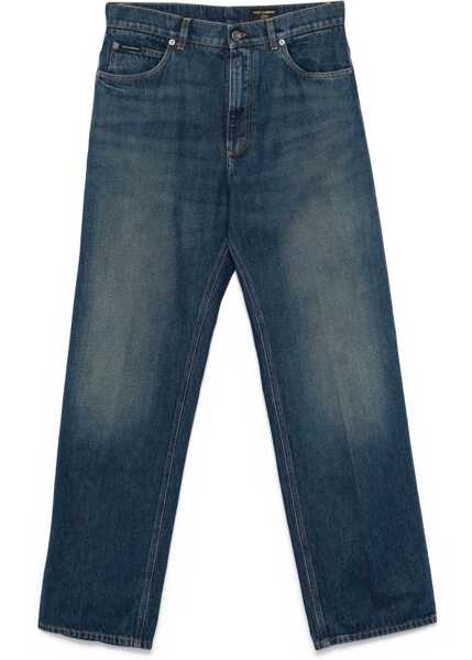 Blugi drepti Dolce & Gabbana Oversize Jeans BLUE Barbati (BM 17331004) 1