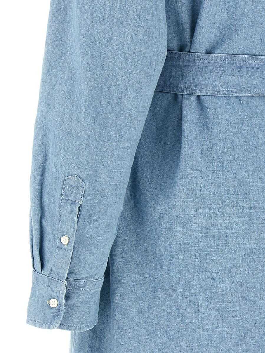 Tricouri Polo Ralph Lauren Polo Ralph Lauren Chemisier Dress BLUE Femei (BM 17331111) 2