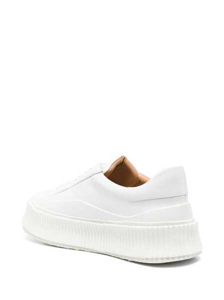 Sneakers Jil Sander Jil Sander Maxi Sole Leather Sneakers White Barbati (BM 17332392) 3