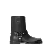 Bocanci casual pentru Barbati - Bocanci casual Loewe Loewe Campo Biker Boots Black Barbati (BM 17332395) - B-mall.ro