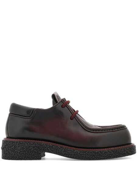 Incaltaminte Salvatore Ferragamo Salvatore Ferragamo Lace up derby Shoes Red Barbati (BM 17332452) 1