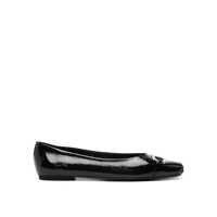 Pantofi fara toc Salvatore Ferragamo Gancini-Buckle Ballerina Flats Femei