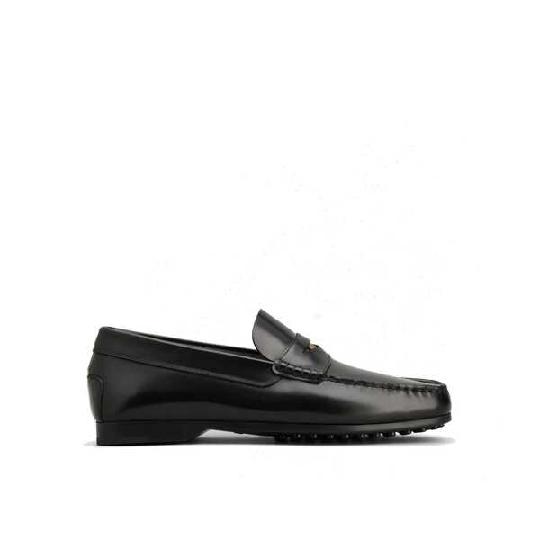 Mocasini TODS Tods Penny Leather Loafers Black Barbati (BM 17332458) 3