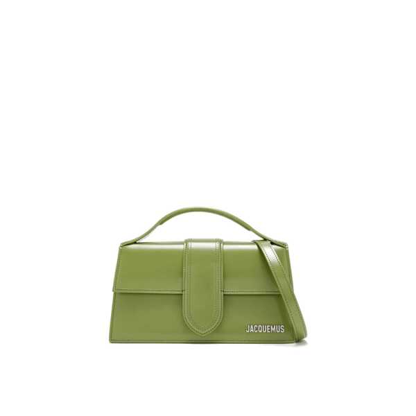 Genti de mana JACQUEMUS Jacquemus Le Grand Bambino Bag Green Femei (BM 17332590) 3