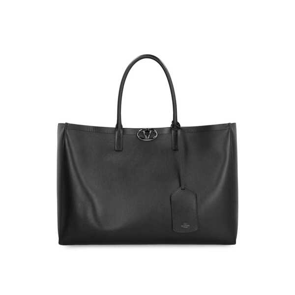 Genti de mana Valentino Garavani Valentino Garavani Vlogo Locker Tote Bag Black Barbati (BM 17332656) 3