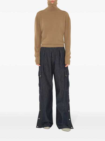 Pulovere Burberry Burberry Wool Sweater Beige Femei (BM 17332680) 2