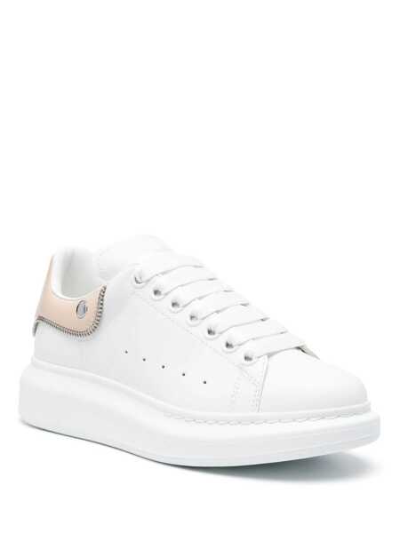 Sneakers Alexander McQueen Alexander McQueen Oversized Leather Sneakers White Femei (BM 17332689) 2