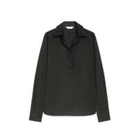 Camasi Max Mara Dama - Camasi Max Mara Max Mara Scire Cotton Shirt Black Femei (BM 17332935) - B-mall.ro