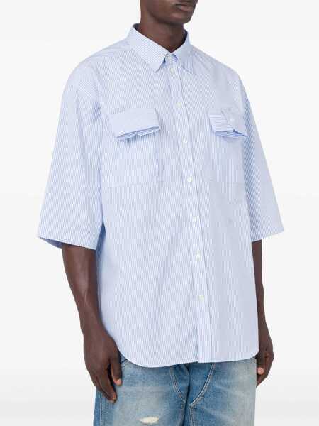 Camasi casual Moschino Cuff Details Shirt BABY BLUE Barbati (BM 17333233) 2