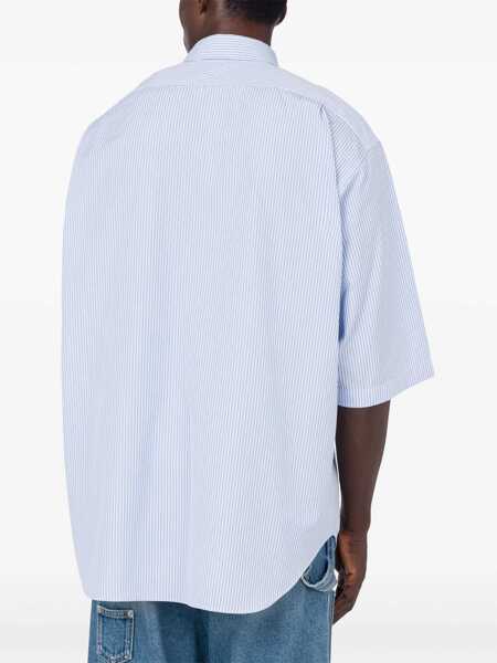 Camasi casual Moschino Cuff Details Shirt BABY BLUE Barbati (BM 17333233) 3