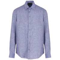 Camasi Emporio Armani Linen Shirt Barbati