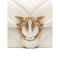 Genti de umar Pinko Dama pagina 2 - Genti de umar Pinko Pinko White Leather Shoulder Bag WHITE Femei (BM 17334507) - B-mall.ro